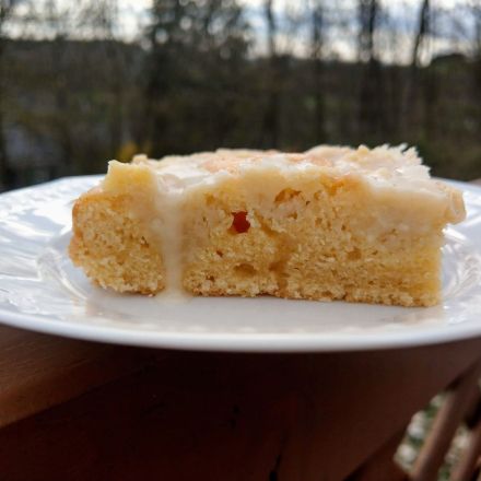 Streuselkuchen mit Eierlikör