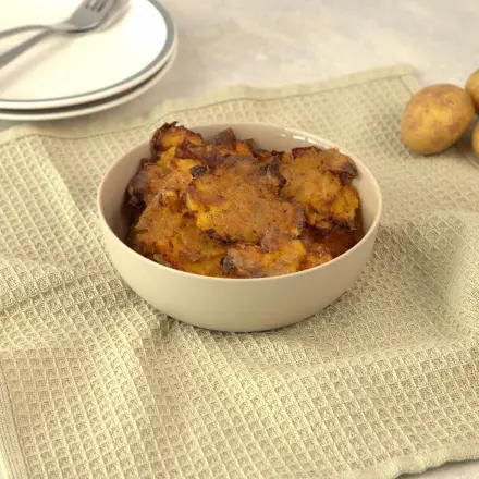 Smashed Potatoes - Quetschkartoffeln aus dem Ofen