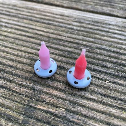 Mini-Kerzenständer für die Puppenstube basteln