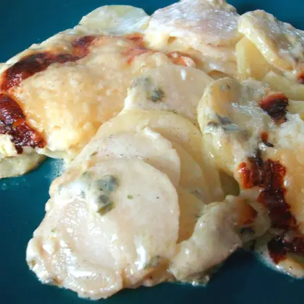 Pastinaken-Kartoffel Gratin