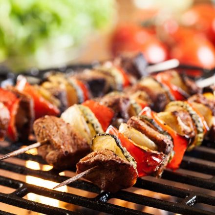 Gemüse-Fleisch-Spieße vom Grill