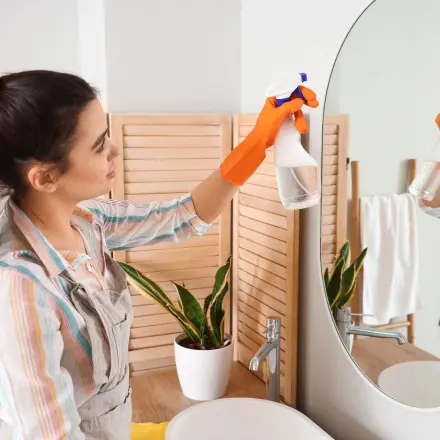 Spiegel richtig reinigen: 5 Hausmittel und Tipps