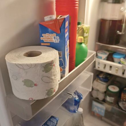 Klopapier im Kühlschrank gegen Gerüche