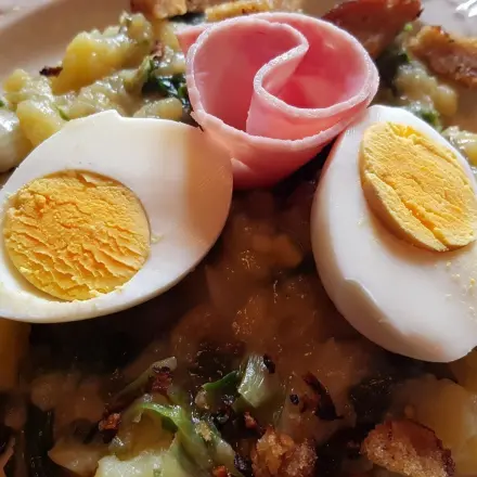 Endivien-Kartoffelstampf (Andijviestamp)