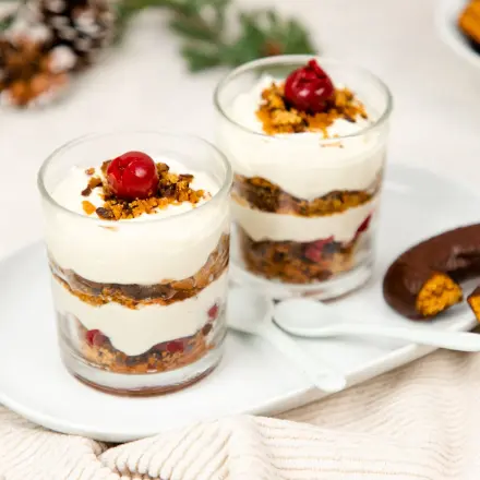 Lebkuchen-Tiramisu im Glas