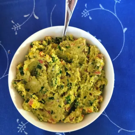 Guacamole-Dip für Nachos