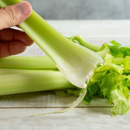 Stangensellerie in Wasser länger frisch halten