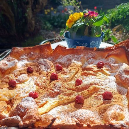 Pfannkuchen aus dem Ofen - einfach & fluffig