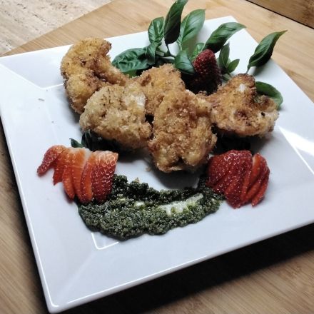 Panierter Blumenkohl - knusprig gebacken