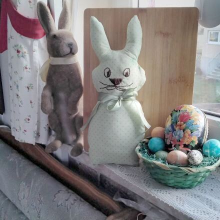 Osterhase aus Stoff selber nähen - DIY Anleitung
