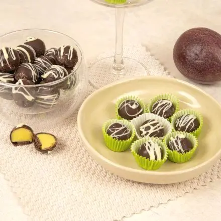 Pralinen mit Fruchtfüllung selber machen