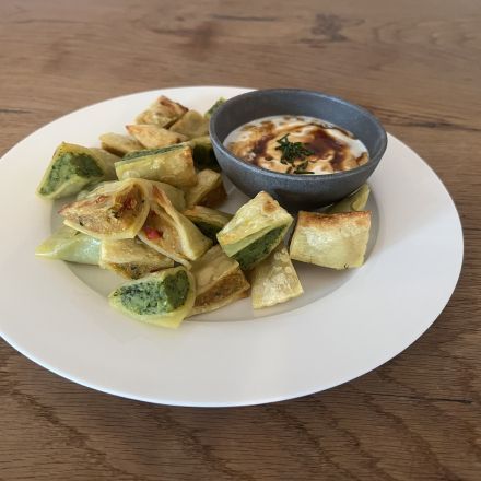 Maultaschen aus der Heißluftfritteuse