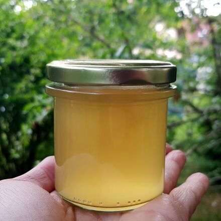 Holunderblütengelee mit Apfelsaft