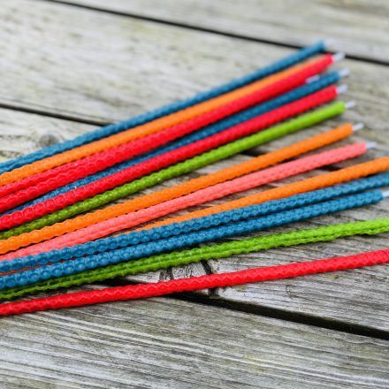 Bienenwachskerzen für Kuchen selber machen