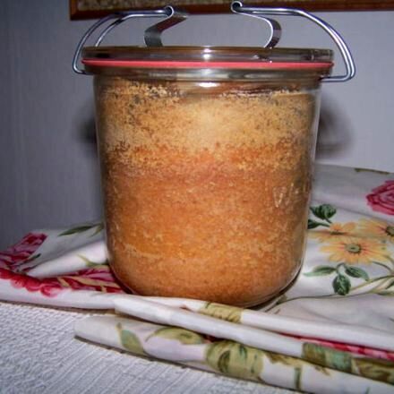 Zitronenkuchen im Glas