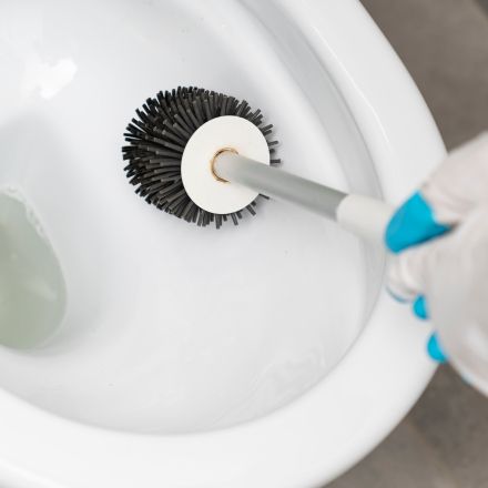 Braunstein in der Toilette: Hartnäckige Ablagerungen entfernen