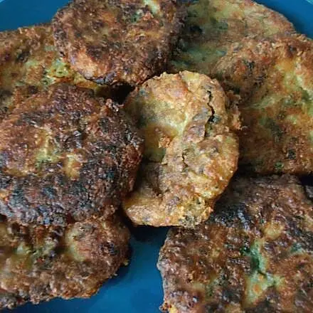 Kartoffelküchlein mit Mozzarella