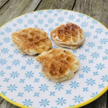 Zimtschnecken aus dem Waffeleisen