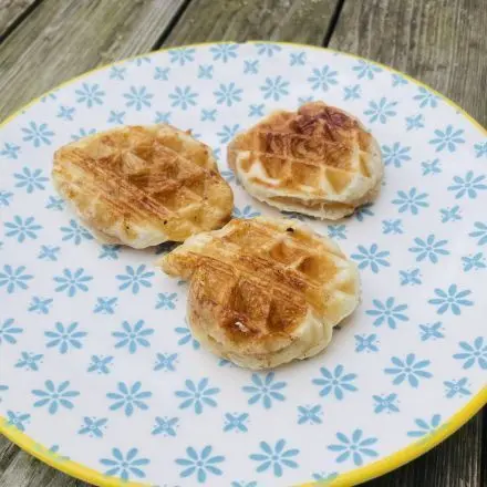 Zimtschnecken aus dem Waffeleisen