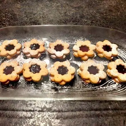 Fruchtige Mohnblumenplätzchen