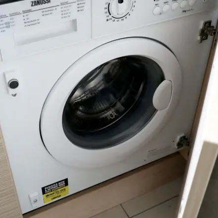 Umzug mit einer Waschmaschine