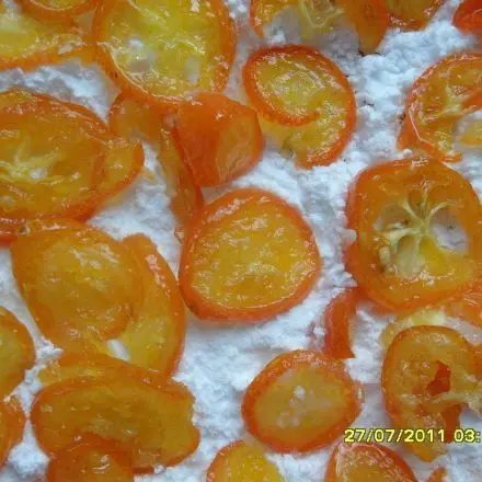 Kandierte Kumquat - Variation