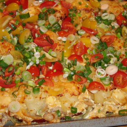 Hawaii-Kasseler vom Blech