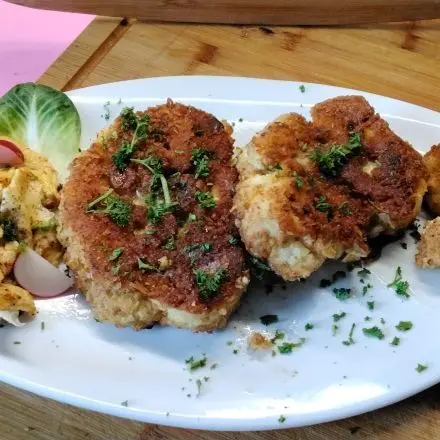 Blumenkohlschnitzel ohne Vorkochen aus der Pfanne