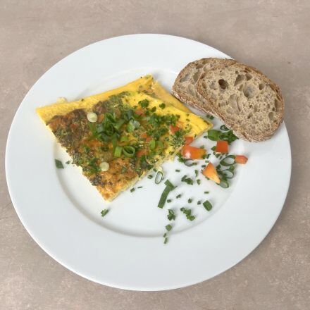 Omelett aus dem Airfryer – einfaches Rezept