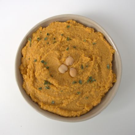Karotten-Hummus – einfacher Aufstrich & Dip