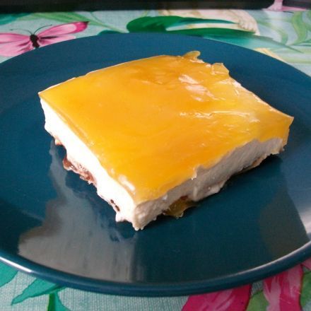 Schoko-Bananen-Kuchen mit Maracujaspiegel