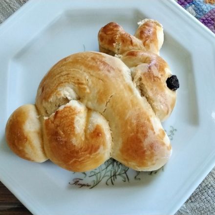 Hefe-Osterhasen mit Vanillearoma