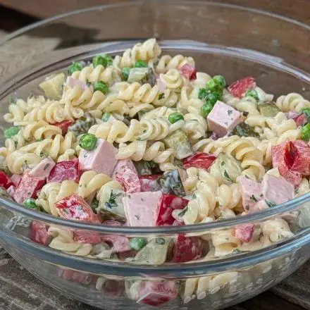 Nudelsalat mit Mayo