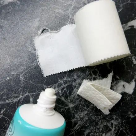 Sole-Zahncreme gegen Warzen