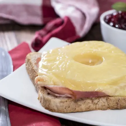 Hawaii-Toast schnell gemacht