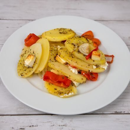 Griechische Ofenkartoffeln mit Zitrone & Olivenöl