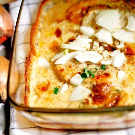 Zwiebel-Sahne-Schnitzel