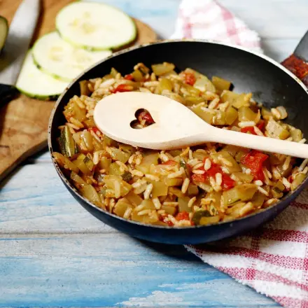 Zucchini-Gulasch