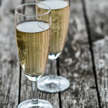 Apfelsaft mit Sekt