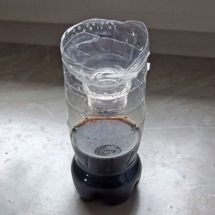 Fruchtfliegenfalle / Wespenfalle aus PET-Flasche bauen