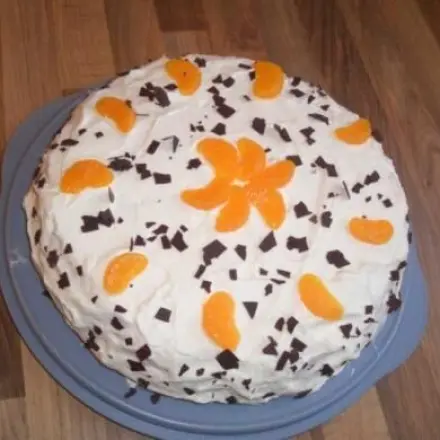 Zitronen-Mandarinen Torte