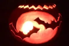 Schimmel im Halloween-K&uuml;rbis