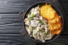 Creme-fraiche-Geschnetzeltes