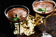 Pfefferminz-Schoko-Drink