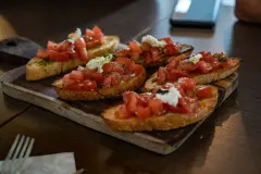 Bruschetta mit Tomaten