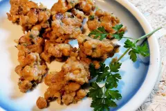 Falafel aus Kichererbsen oder Linsen