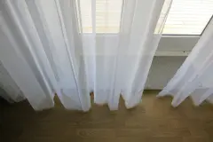 &Ouml;lfleck in Gardinen mit Handwaschpaste entfernen