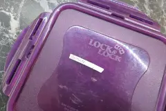 Beschriftung auf Tupperware