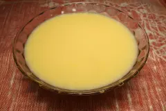 Fl&uuml;ssigen Pudding wieder fest machen