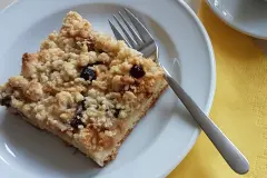 Tassenrezept f&uuml;r Obstkuchen - wenn es schnell gehen muss